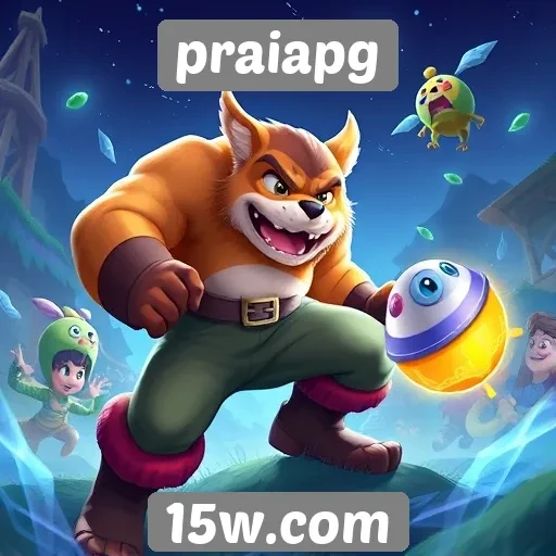 Exploração dos jogos disponíveis na plataforma praiapg