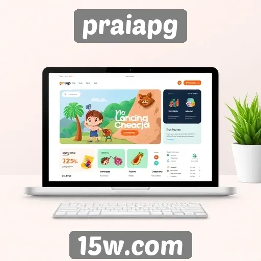 A nova interface do site praiapg melhora a experiência do usuário