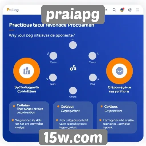 Avaliação das funcionalidades do site praiapg